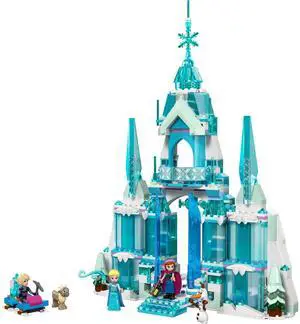 international version Disney Series 43244 Elsa's Ice Palace Number of parts 630 Suitable for age 6+ toy building blocks