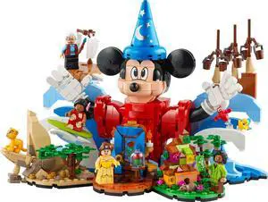 international version Disney Series 21352 Magic of Disney Number of parts 1103 Suitable for age 18+ toy building blocks