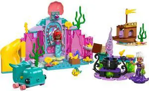 international version Disney Series 43254 Ariel's Crystal Cavern Number of parts 141 Suitable for age 4+ toy building blocks