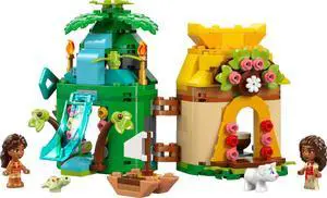 international version Disney Series 43260 Moana's Island Fun Number of parts 175 Suitable for age 5+ toy building blocks