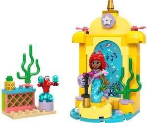 international version Disney Series 43235 Ariel's Music Stage Number of parts 60 Suitable for age 4+ toy building blocks
