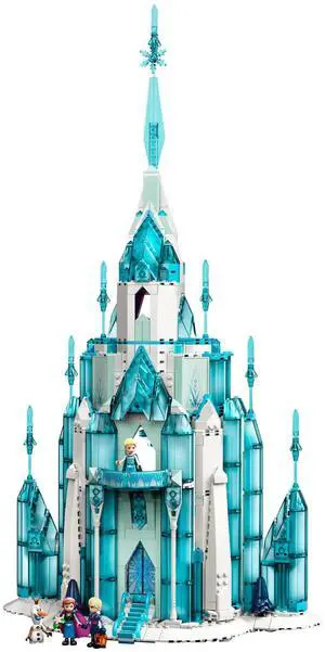 international version Disney Series 43197 The Ice Castle Number of parts 1709 Suitable for age 7+ toy building blocks