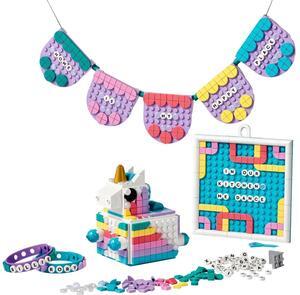 international version DOTS Series 41962 Unicorn Creative Family Pack Number of parts 707 Suitable for age 6+ toy building blocks