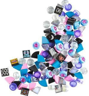 international version DOTS Series 41803 Extra DOTS Series 8  Glitter and Shine Number of parts 115 Suitable for age 6+ toy building blocks