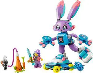 international version DREAMZzz Series 71490 Izzie and Bunchurro the Gaming Bunny Number of parts 252 Suitable for age 7+ toy building blocks