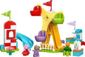 international version duplo Series 10453 Funfair Number of parts 53 Suitable for age 2+ toy building blocks