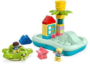 international version duplo Series 10989 Water Park Number of parts 19 Suitable for age 2+ toy building blocks