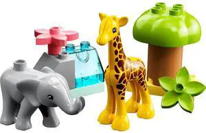international version duplo Series 10971 Wild Animals of Africa Number of parts 10 Suitable for age 2+ toy building blocks