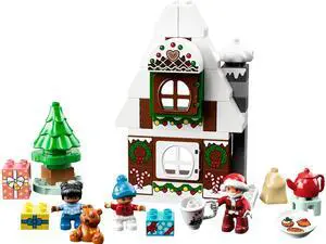 international version duplo Series 10976 Santa's Gingerbread House Number of parts 50 Suitable for age 2+ toy building blocks