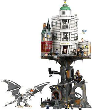 international version Harry Potter Series 76417 Gringotts Wizarding Bank  Collectors' Edition Number of parts 4801 Suitable for age 18+ toy building blocks