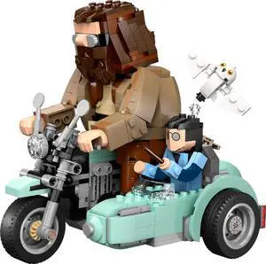 international version Harry Potter Series 76443 Hagrid & Harry's Motorcycle Ride Number of parts 617 Suitable for age 9+ toy building blocks