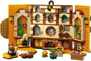 international version Harry Potter Series 76412 Hufflepuff House Banner Number of parts 313 Suitable for age 9+ toy building blocks