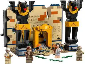 international version indiana jones Series 77013 Escape from the Lost Tomb Number of parts 600 Suitable for age 8+ toy building blocks