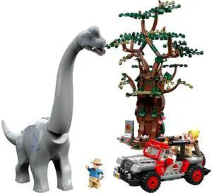 international version jurassic world Series 76960 Brachiosaurus Discovery Number of parts 512 Suitable for age 9+ toy building blocks