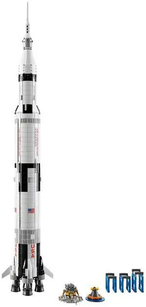 international version Ideas Series 92176 LEGO® NASA Apollo Saturn V Number of parts 1969 Suitable for age 14+ toy building blocks