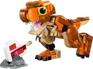 international version jurassic world Series 76967 Little Eatie: T. rex Number of parts 317 Suitable for age 7+ toy building blocks