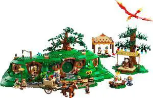international version Lord of the Rings Series 10354 The Lord of the Rings: The Shire Number of parts 2017 Suitable for age 18+ toy building blocks