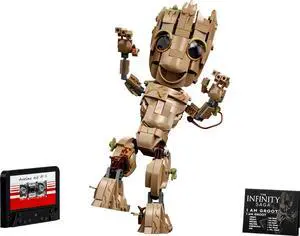 international version marvel Series 76217 I am Groot Number of parts 476 Suitable for age 10+ toy building blocks