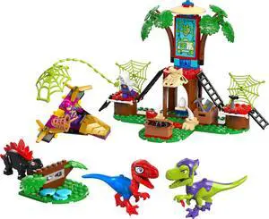 international version marvel Series 11200 Spidey and Gobby's Raptor Battle at Tree House HQ Number of parts 143 Suitable for age 4+ toy building blocks