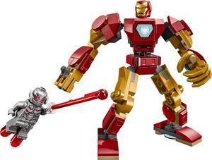 international version marvel Series 76307 Iron Man Mech vs. Ultron Number of parts 101 Suitable for age 6+ toy building blocks