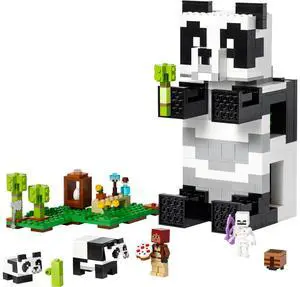 international version minecraft Series 21245 The Panda Haven Number of parts 553 Suitable for age 8+ toy building blocks