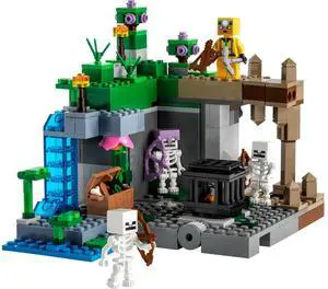 international version minecraft Series 21189 The Skeleton Dungeon Number of parts 364 Suitable for age 8+ toy building blocks