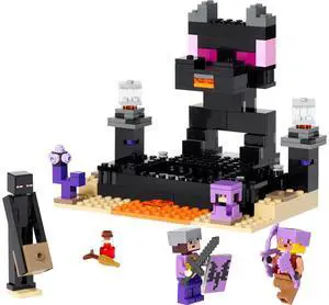 international version minecraft Series 21242 The End Arena Number of parts 252 Suitable for age 8+ toy building blocks