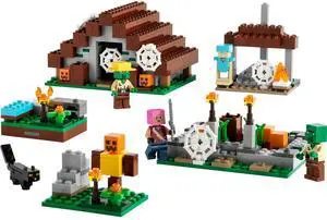 international version minecraft Series 21190 The Abandoned Village Number of parts 422 Suitable for age 8+ toy building blocks