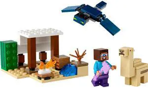 international version minecraft Series 21251 Steve's Desert Expedition Number of parts 75 Suitable for age 6+ toy building blocks