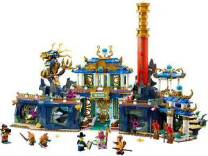 international version monkie kid Series 80049 Dragon of the East Palace Number of parts 2364 Suitable for age 10+ toy building blocks