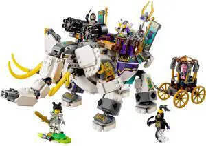 international version monkie kid Series 80043 Yellow Tusk Elephant Number of parts 844 Suitable for age 8+ toy building blocks