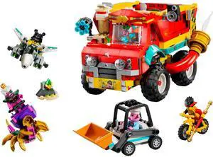 international version monkie kid Series 80055 Monkie Kid's Team Power Truck Number of parts 712 Suitable for age 7+ toy building blocks