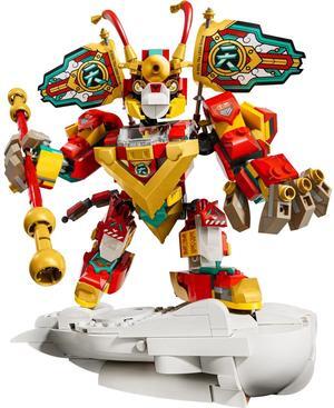 international version monkie kid Series 80051 Monkie Kid's Mini Mech Number of parts 556 Suitable for age 8+ toy building blocks