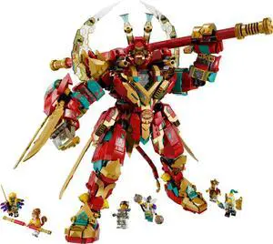 international version monkie kid Series 80045 Monkey King Ultra Mech Number of parts 1705 Suitable for age 10+ toy building blocks