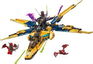 international version ninjago Series 71833 Ras and Arin's Super Storm Jet Number of parts 510 Suitable for age 8+ toy building blocks