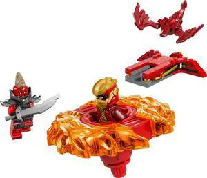 international version ninjago Series 71823 Kai's Dragon Spinjitzu Spinner Number of parts 54 Suitable for age 6+ toy building blocks
