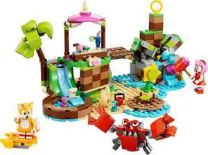 international version sonic the hedgehog Series 76992 Amy's Animal Rescue Island Number of parts 388 Suitable for age 7+ toy building blocks