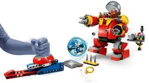 international version sonic the hedgehog Series 76993 Sonic vs. Dr. Eggman's Death Egg Robot Number of parts 615 Suitable for age 8+ toy building blocks