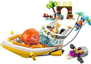 international version sonic the hedgehog Series 76997 Tails' Adventure Boat Number of parts 393 Suitable for age 8+ toy building blocks