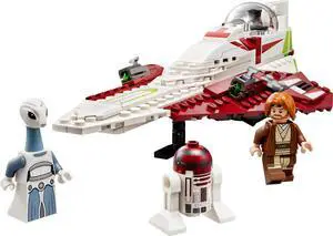 international version star wars Series 75333 Obi-Wan Kenobis Jedi Starfighter Number of parts 282 Suitable for age 7+ toy building blocks