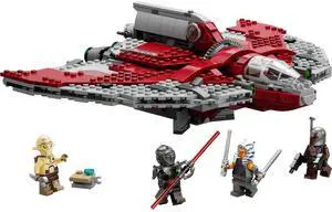 international version star wars Series 75362 Ahsoka Tano's T-6 Jedi Shuttle Number of parts 601 Suitable for age 9+ toy building blocks