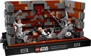 international version star wars Series 75339 Death Star Trash Compactor Diorama Number of parts 802 Suitable for age 18+ toy building blocks