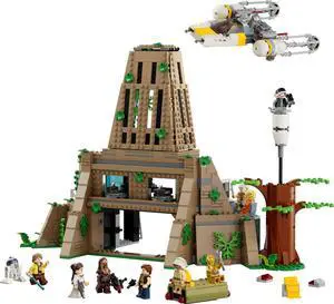 international version star wars Series 75365 Yavin 4 Rebel Base Number of parts 1066 Suitable for age 8+ toy building blocks