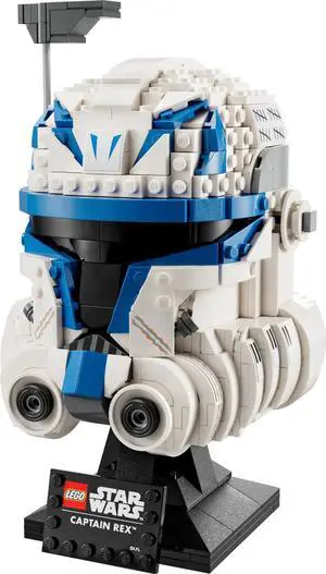 international version star wars Series 75349 Captain Rex Helmet Number of parts 854 Suitable for age 18+ toy building blocks