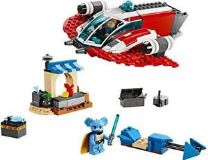 international version star wars Series 75384 The Crimson Firehawk Number of parts 136 Suitable for age 4+ toy building blocks