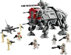 international version star wars Series 75337 AT-TE Walker Number of parts 1082 Suitable for age 9+ toy building blocks