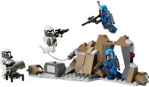 international version star wars Series 75373 Ambush on Mandalore Battle Pack Number of parts 109 Suitable for age 6+ toy building blocks