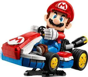 international version super mario Series 72037 Mario Kart  Mario & Standard Kart Number of parts 1972 Suitable for age 18+ toy building blocks