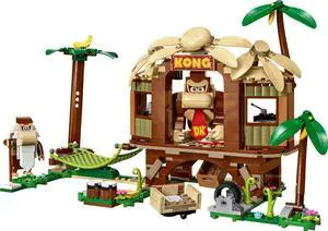 international version super mario Series 71424 Donkey Kong's Tree House Expansion Set Number of parts 555 Suitable for age 8+ toy building blocks