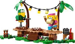 international version super mario Series 71421 Dixie Kong's Jungle Jam Expansion Set Number of parts 174 Suitable for age 7+ toy building blocks